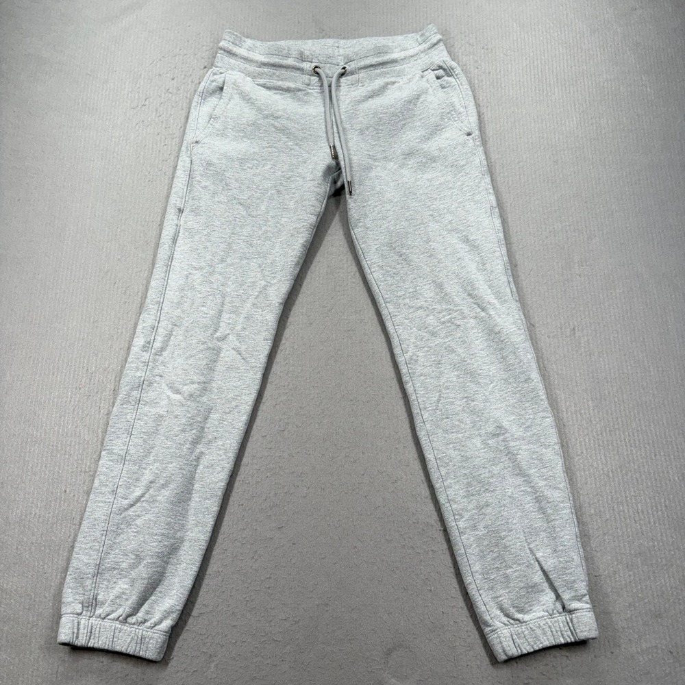 American Giant Sweatpants Mens S Gray Joggers Drawstring Pockets Made in USA